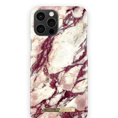 Fashion Case iPhone 12 PROMAX Calacatta Ruby Marbl