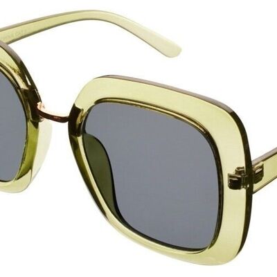 Sunglasses - IPANEMA - Olive Green frame with Grey lens - RECYCLED MATERIAL