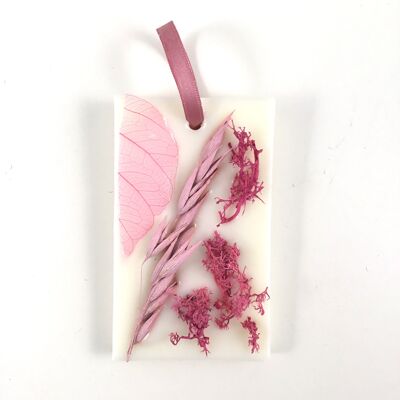 Hanging Wax Square - Lily Rose Scent