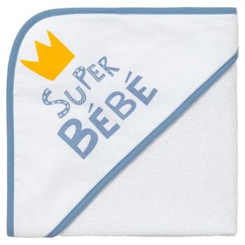 Cape de bain 70x70 cm - Super Bébé 2