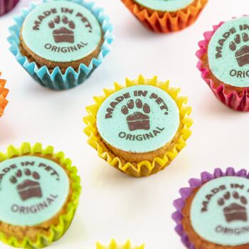 Mini cupcakes pour chiens - Truffe noire de Provence - 12 cupcakes 3