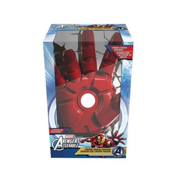 Lot d'appliques murales 3D Marvel - Iron Man - Veilleuse pour chambre d'enfant - MCU Marvel Avengers 5