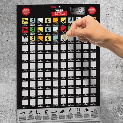 Winning - Scratch Poster Bundles - Desafíos de 100 acciones - Juegos de parejas