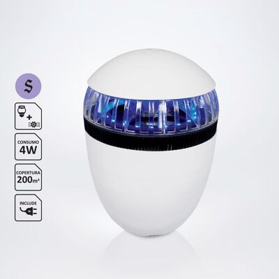 Elettroinsetticida ad aspirazione a led uv mosquito over