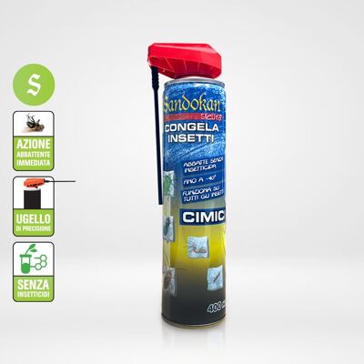 Insect freeze spray