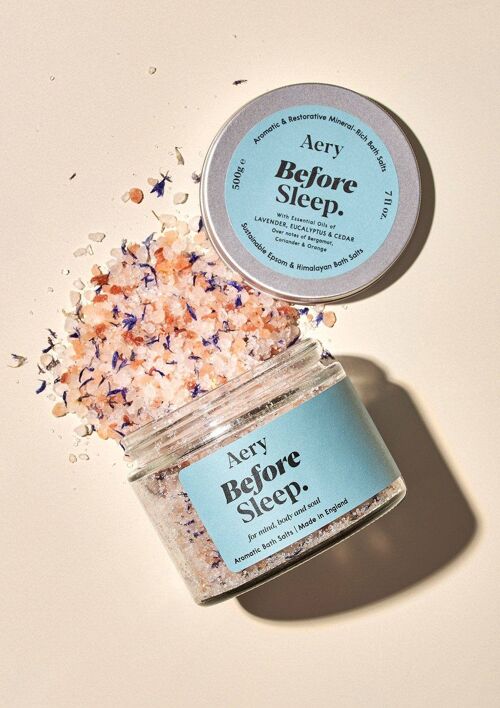 Before Sleep Bath Salts - Lavender Eucalyptus and Cedar