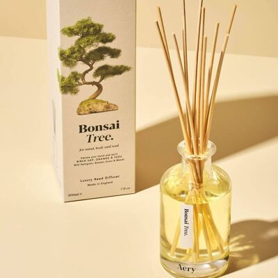 Bonsai Tree Reed Diffuser - Birch Sap Orange and Yuzu