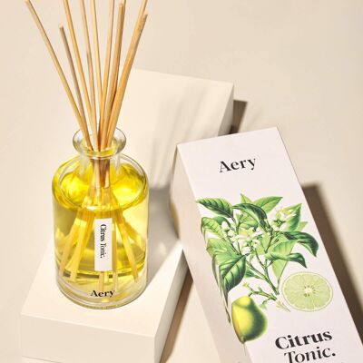 Diffuseur d'Ambiance Tonique Citrus - Citron Vert Bergamote et Mandarine