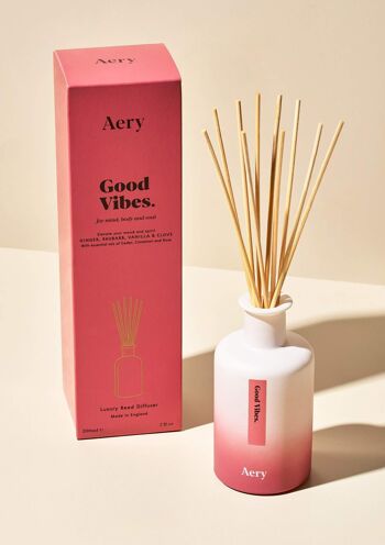 Diffuseur d'Ambiance Good Vibes - Gingembre Rhubarbe et Vanille 1