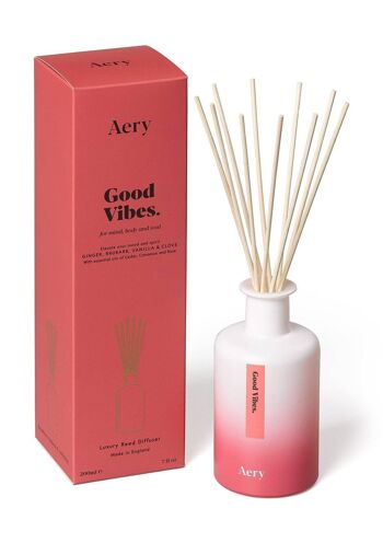 Diffuseur d'Ambiance Good Vibes - Gingembre Rhubarbe et Vanille 2