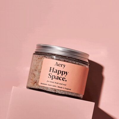 Sales de baño Happy Space - Geranio rosa y ámbar