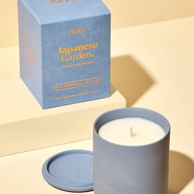 Japanese Garden Scented Candle - Apple Pomegranate and Musk