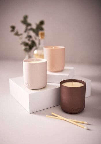 Ensemble de trois bougies votives Wanderlust 4