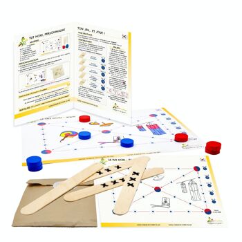 Kit multi-activités Voyageons en jouant Corée du Sud - Enfant 6 à 11 ans - Made in France 5