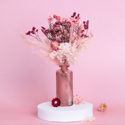 Caja de flores secas, caja de regalo, ramo de flores, regalo, flores secas, decoración bohemia