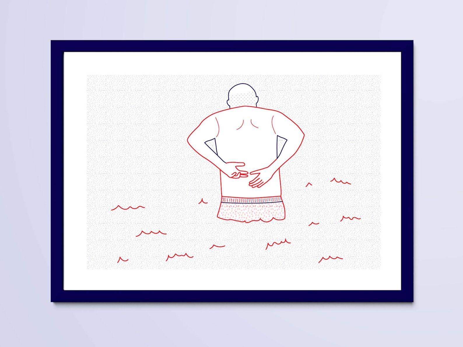 Manifesto marino Naiade 3/8