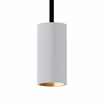 Betoniq Concrete Pendant Light "Nara13" lampe à suspension GU10 Blanc 9