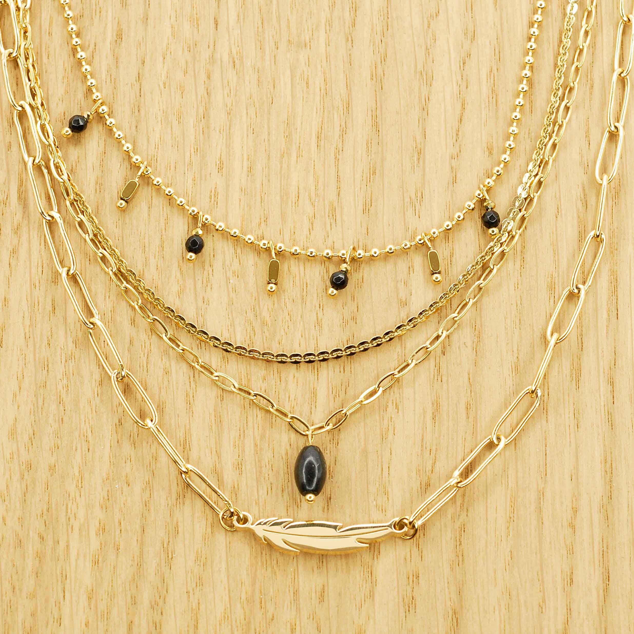 Collane Bracciali e Orecchini in Acciaio Inox