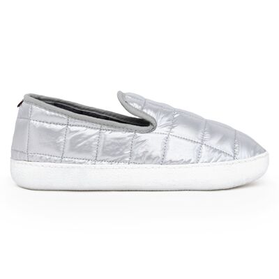 Piumino argento pantofola streetwear