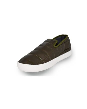 Chausson streetwear doudoune kaki 2