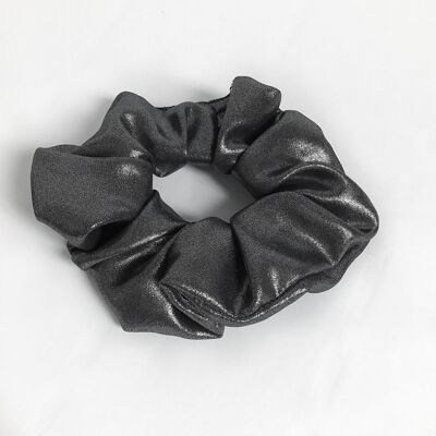 Scrunchie plateado