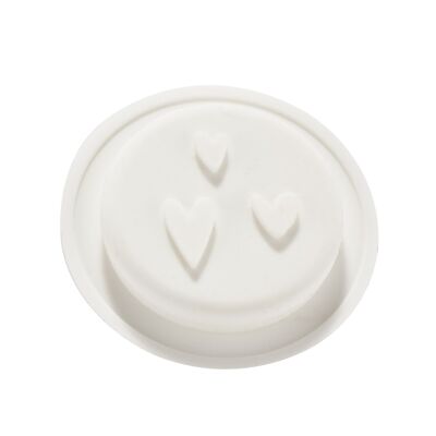 Set of 2 lids: Hearts and My Love