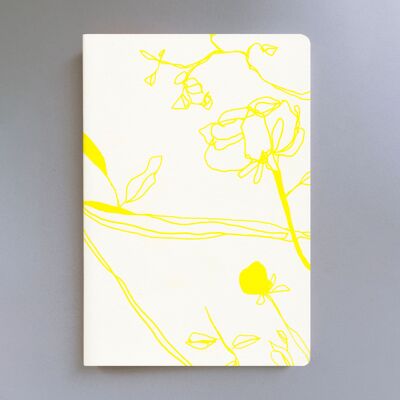 Cuaderno Risograph – Blanco Ranúnculo (13 x 19 cm)