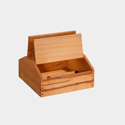 Tapir shoe cleaning box made from local beech (small)