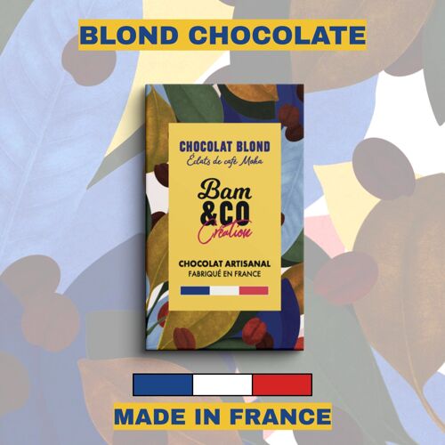 CHOCOLAT BLOND - Éclats de café Moka