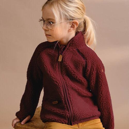 Skogen Fleece Jacket Bordeaux