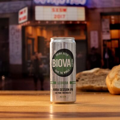 Biova Bread Beer Light Can of 33 cl