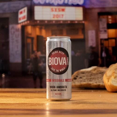 Biova Bread Beer Integrale Lattina da 33 cl