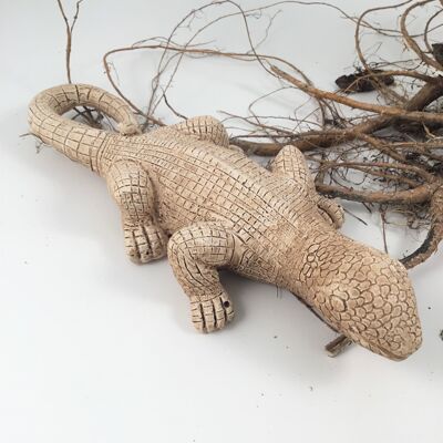 Large Marbled Alba Lizard in Scented Plaster