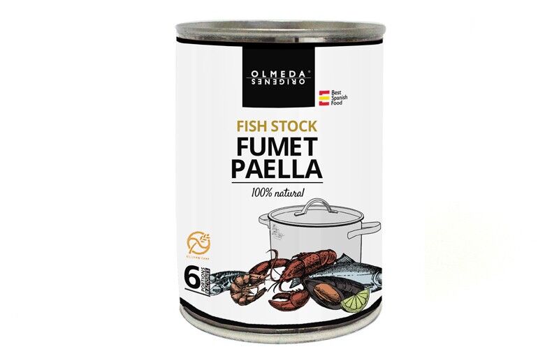 Achat Bouillon de paella de poisson en gros