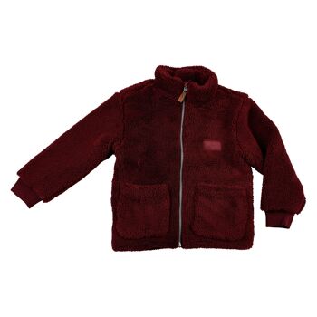 Veste Polaire Stuga Bordeaux 3