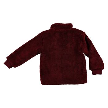 Veste Polaire Stuga Bordeaux 4