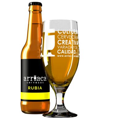 Birra Arriaca Rubia, bottiglia 33 cl.