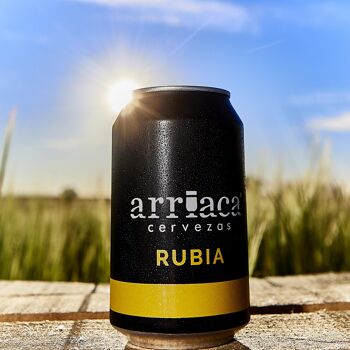 Bière Arriaca Rubia, boîte de 33 cl. 3