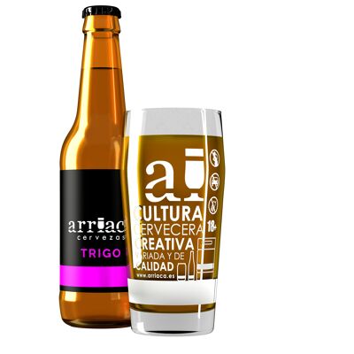 Craft beer Arriaca Trigo, bottle 33 cl.