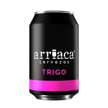 Arriaca Bière artisanale de blé, boîte de 33 cl. 2