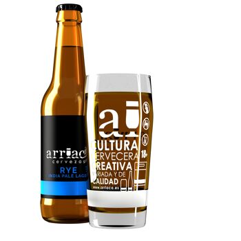 Bière artisanale Arriaca Centeno, bouteille 33 cl. 1