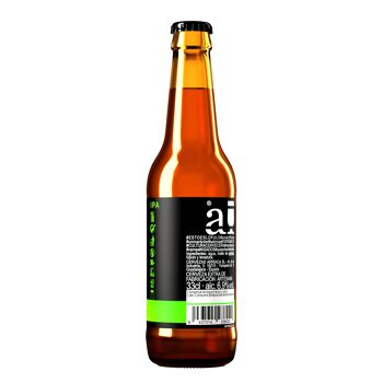 Bière artisanale Arriaca IPA, bouteille 33 cl. 3