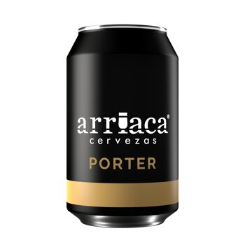 Bière artisanale Arriaca Porter, boîte de 33 cl. 3