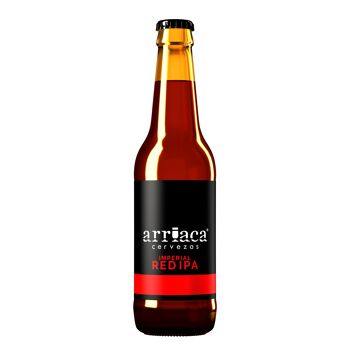 Bière Artisanale Arriaca Rouge Impériale style IPA, bouteille de 33 cl. 2