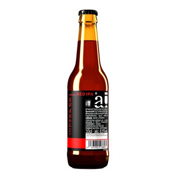 Bière Artisanale Arriaca Rouge Impériale style IPA, bouteille de 33 cl. 3