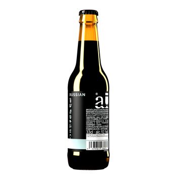 Bière Arriaca Imperial Russian Stout, bouteille 33 cl. 3