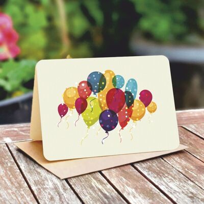 Natural paper double card 5102