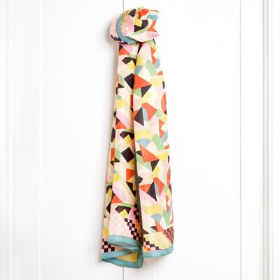 Foulard Savoie Pop Jazz Soie