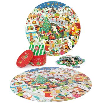 boppi Puzzle rond 150 pièces - Noël BRP007 2