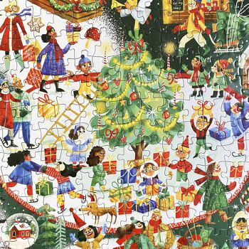 bopster Puzzle illustré de Noël 1000 pcs 4